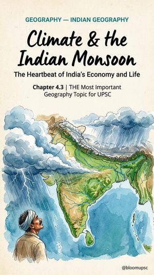 Climate and the Indian Monsoon note cover