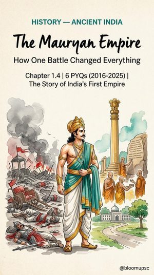 The Mauryan Empire note cover